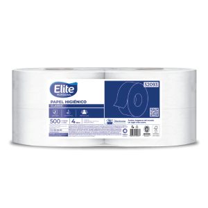 Papel Higiénico Jumbo Elite Classic 4 x 500m