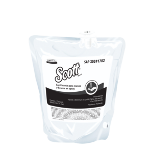 Scott® Essential - Sanitizante para manos y brazos en Spray, 400ml/repuesto, 12 repuestos/caja, 30241782