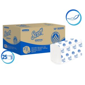 Scott® Essential™ Toalla de Manos Doblada Blanca 30228392
