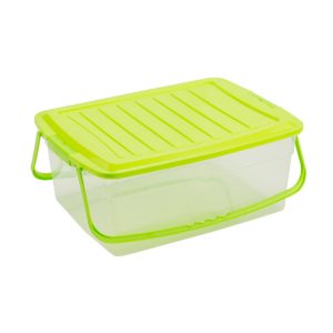Caja Rectangular C/ Broche Y Asa # 30
