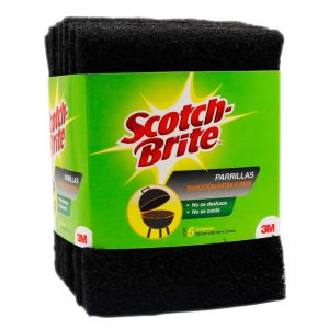 ESPONJAS SCOTCH BRITE 3M PARRILLAS X 6 UN