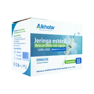 JERINGA-DESCARTABLE-20ML-CON-AGUJA-21G-X -50-UND