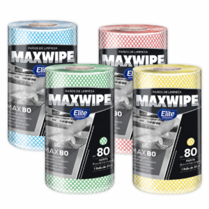 PAÑOS DE LIMPIEZA INDUSTRIAL MAXWIPE X80 COLORES ELITE